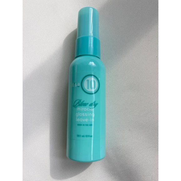 It’s A 10 Blow Dry Miracle Glossing Leave In Styling Spray Travel Trial Size - Picture 1 of 2